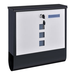 Postlåda Sanitz brevlåda 33,5x30,5x9,6 cm [en.casa] välj modell