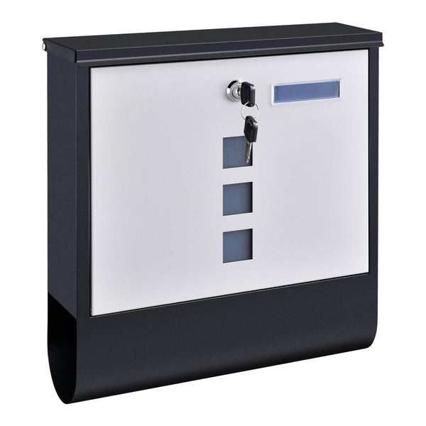 Postlåda Sanitz brevlåda 33,5x30,5x9,6 cm [en.casa] välj modell