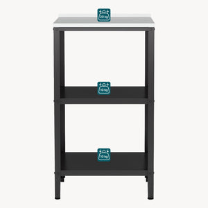 Utomhus fristående hylla Bolognano 92x50x50 cm [casa.pro]