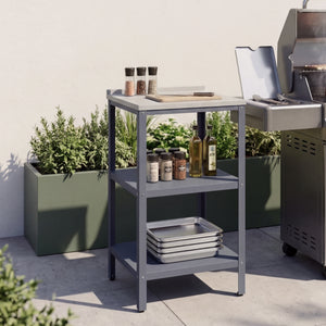 Utomhus fristående hylla Bolognano 92x50x50 cm [casa.pro]
