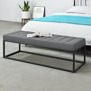 Bänk Salta metall 120x40x38 cm i olika färger [pro.tec] - premiumXL