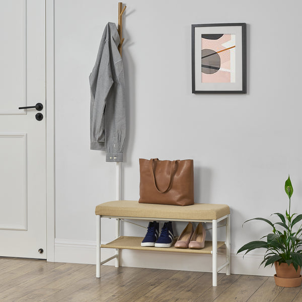 Skohylla 72x32cm vit beige [pro.tec] välj modell