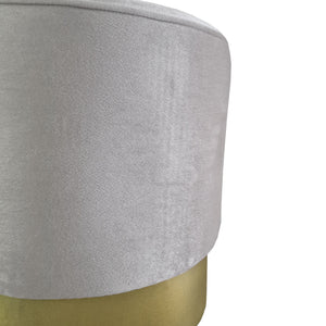 Sittpall Larvik 40x40 cm Sammet [en.casa]