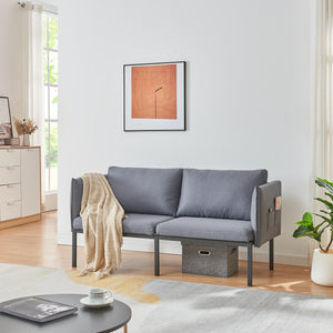 2-sits soffa Kamar [en.casa]