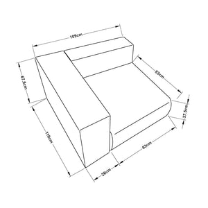 Soffmodul Suldal [en.casa]