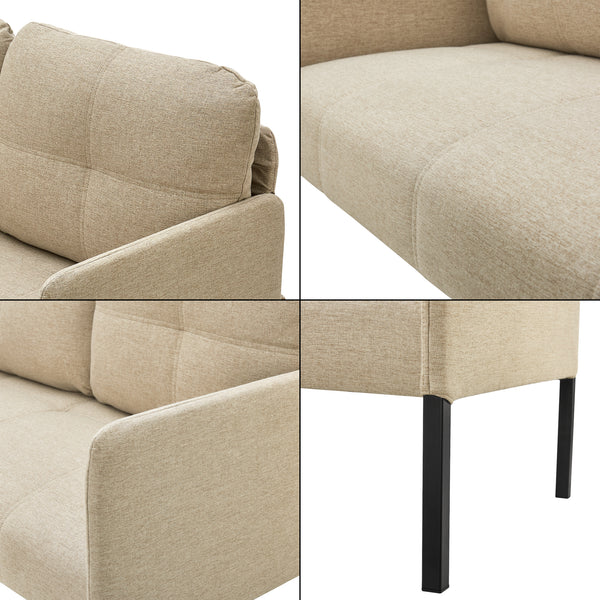 Reichling 2-sits soffa i olika färger [en.casa]