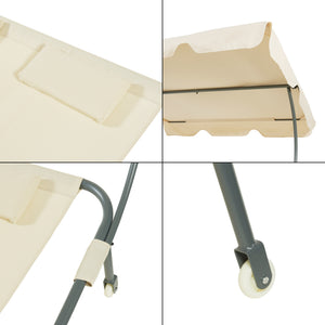 Dubbel solsäng Avigliano 200x173x146 cm stål [casa.pro] välj modell