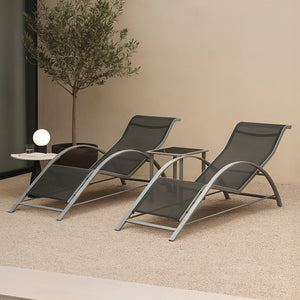 Trädgårdsmöbelset Binetto 3-delar [en.casa] - premiumXL