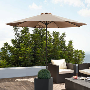 Parasoll Sonn trädgårdsparasoll balkongparasoll 300x230cm stål vattenavvisande [casa.pro] välj modell