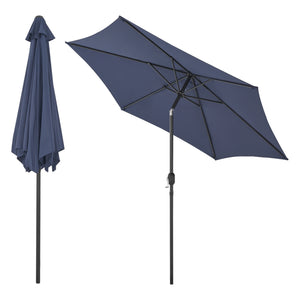 Parasoll Altino 270x235 cm stål [casa.pro] välj modell