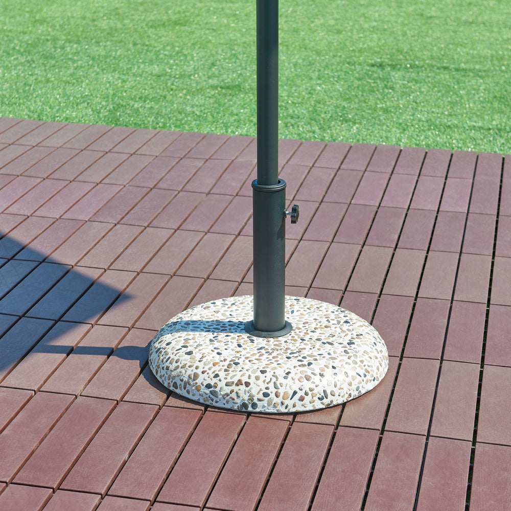 Parasolbas Bitritto betong Ø45x6 cm [casa.pro] - premiumXL