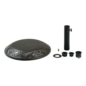 Parasollstativ Bisegna betong 25 kg [casa.pro]