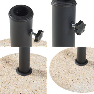 Parasollstativ Bitritto betong 20 kg [casa.pro]