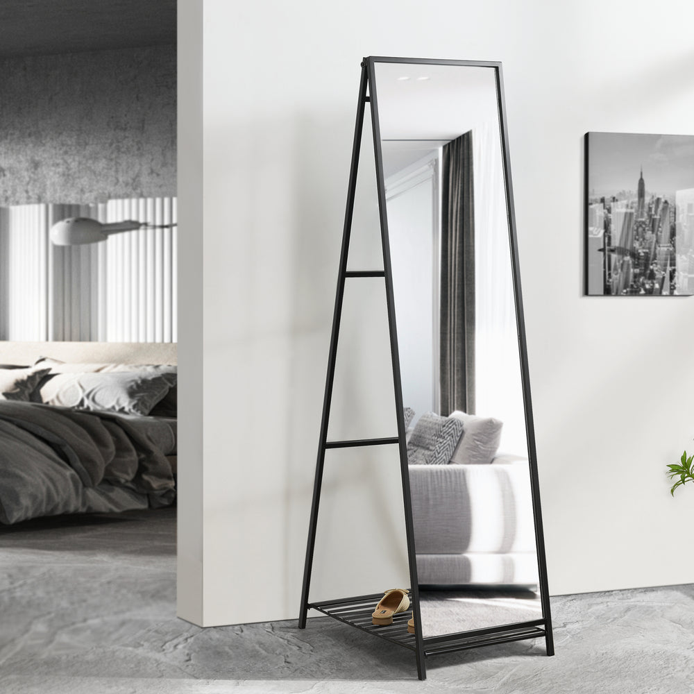 Golvspegel Ruffano 148,5 x 40 cm [en.casa] - premiumXL