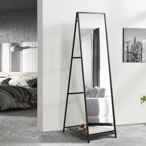 Golvspegel Ruffano 148,5 x 40 cm [en.casa] - premiumXL
