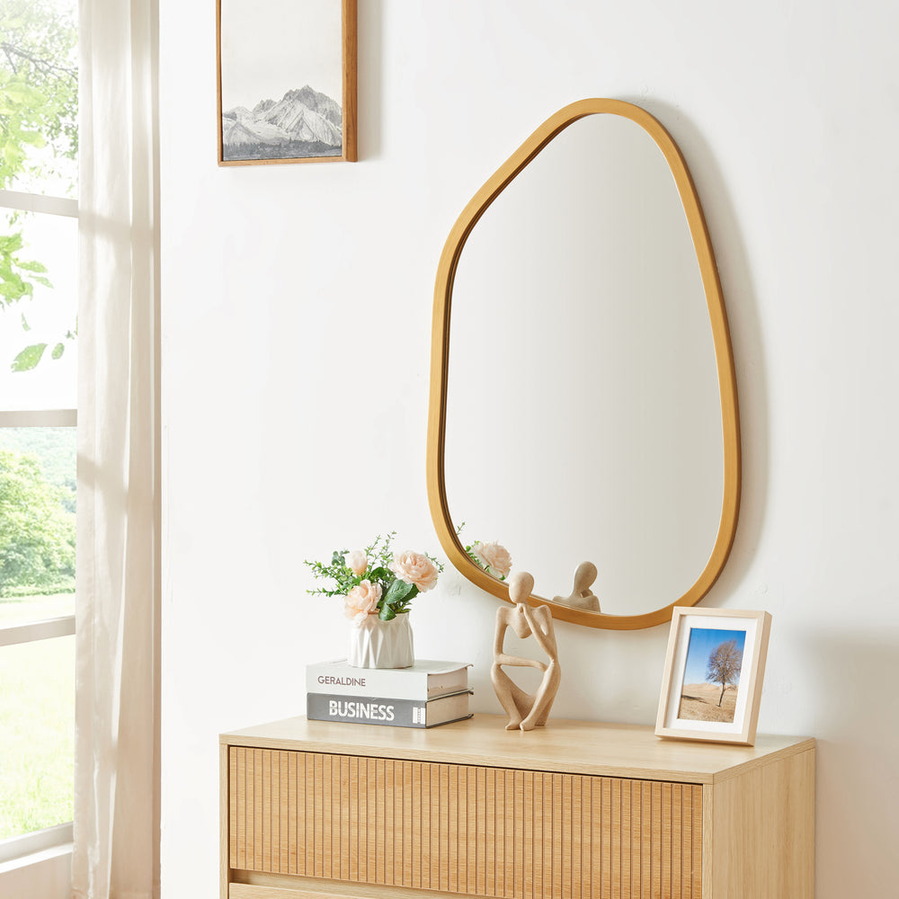 Väggspegel Filiano 80x58 cm i olika färger [en.casa] - premiumXL