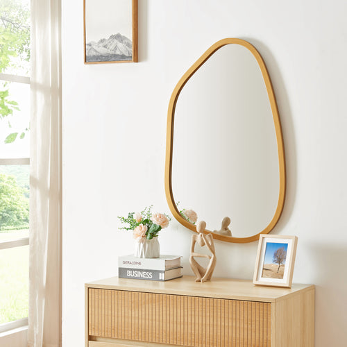 Väggspegel Filiano 80x58 cm i olika färger [en.casa] - premiumXL