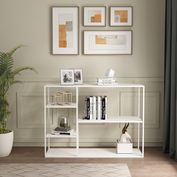 Isojoki hyllplan 120x35x87,5 cm metall [en.casa]
