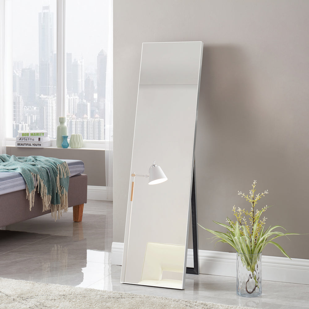Golvspegel Barletta 150x35 cm lutbar i olika färger [en.casa] - premiumXL