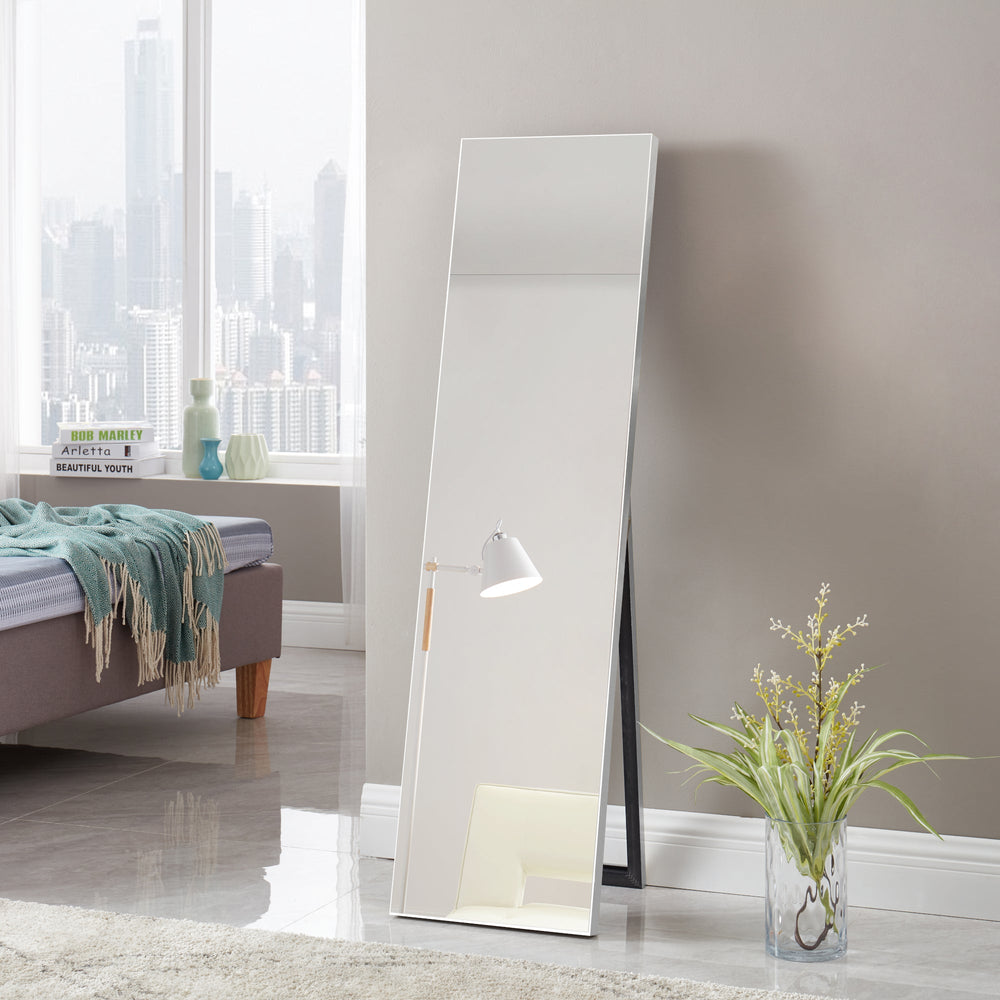 Golvspegel Barletta 150x35 cm lutbar i olika färger [en.casa] - premiumXL