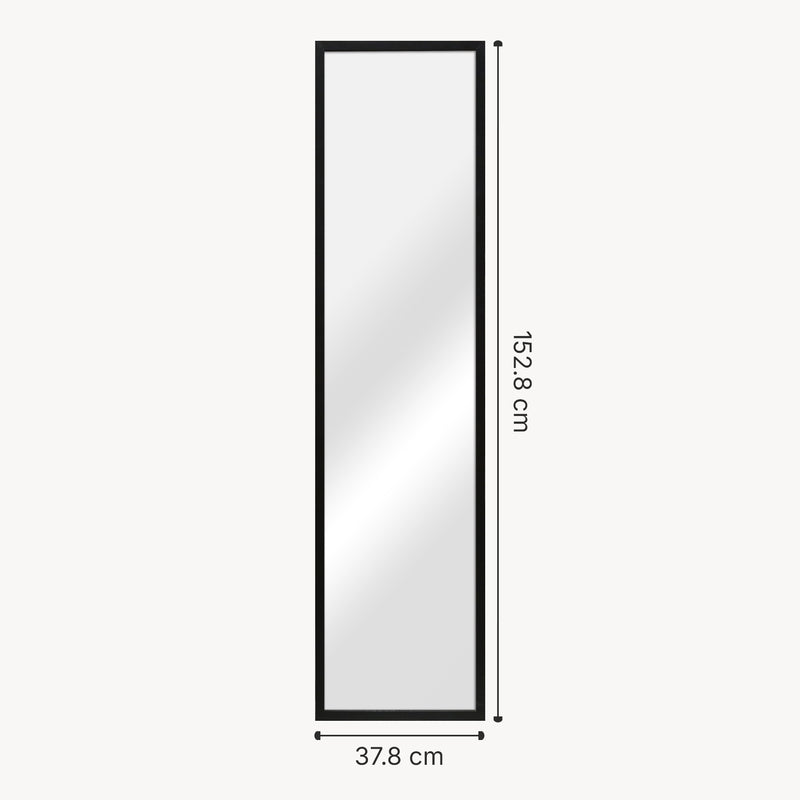 Måttskiss Golvspegel Giovinazzo 152,8x 37,8 cm [en.casa] välj modell