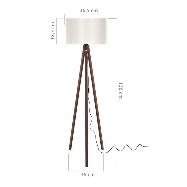 Rochester E27 golvlampa i olika färger [lux.pro]