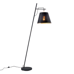 Golvlampa Nottingham Svart [lux.pro]
