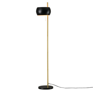 Golvlampa Luton metall marmor 171xØ30 cm [lux.pro] 