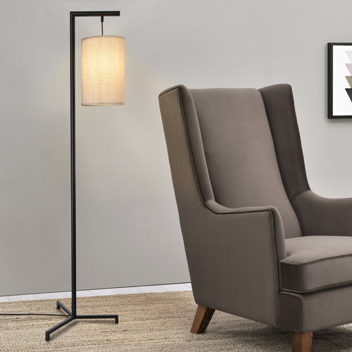 Golvlampa Skaun 161 cm Beige [lux.pro] - premiumXL
