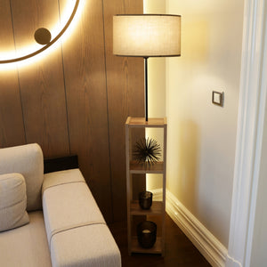 Golvlampa Redditch Beige [lux.pro] - premiumXL