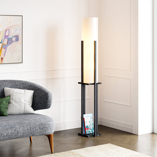 Golvlampa Gisborne med hylla [lux.pro] - premiumXL