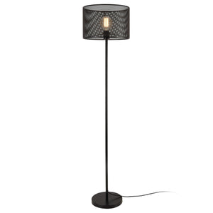 Golvlampa Arensburg 153 cm metall E27 60W svart lux.pro - premiumXL