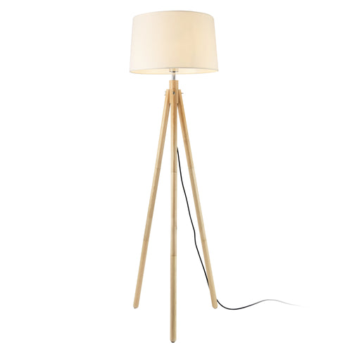 Golvlampa Tomar 153 cm 1xE27 Max. 60W Vit lux.pro - premiumXL