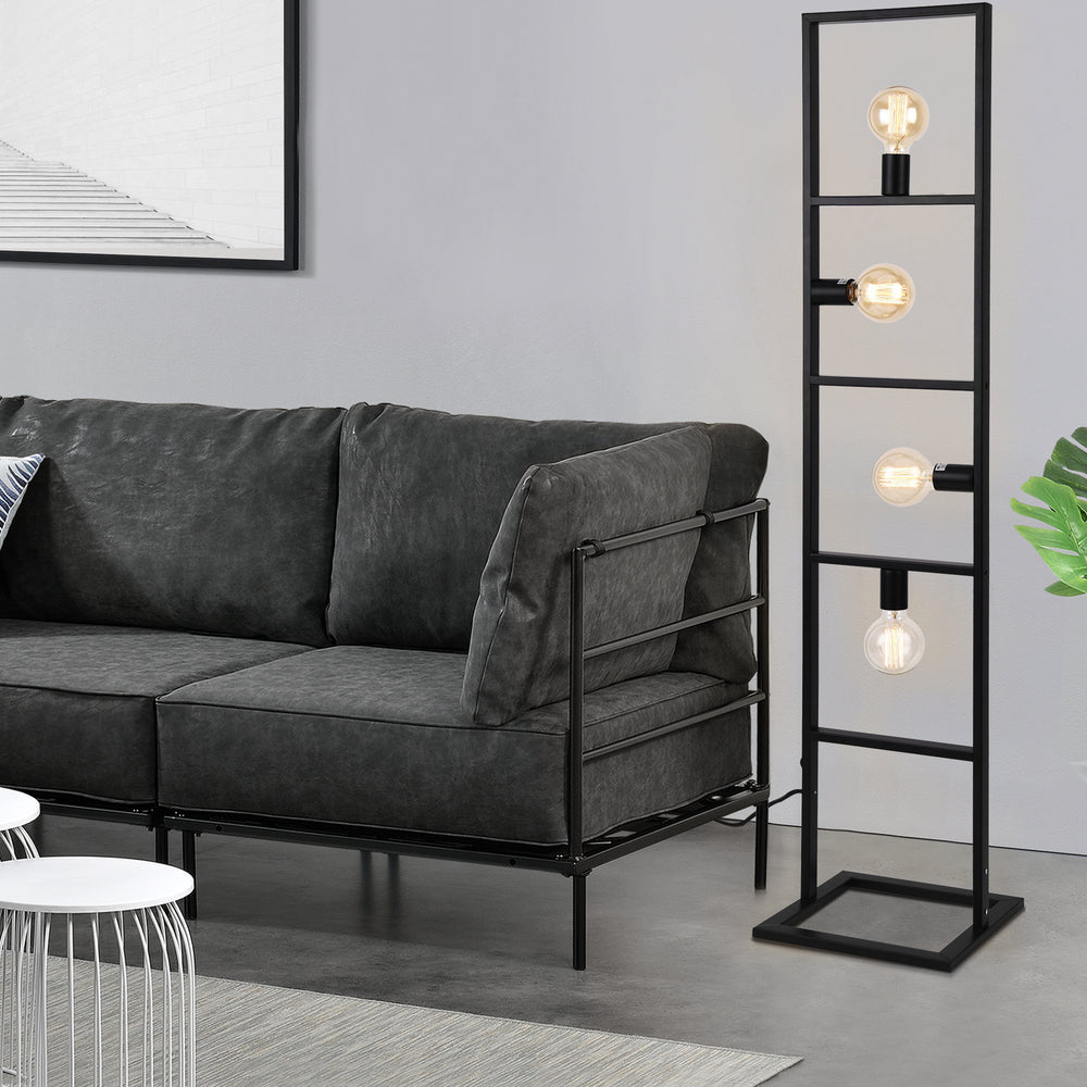 Golvlampa Plauen 142x31x31 cm Max 60W E27 lux.pro - premiumXL