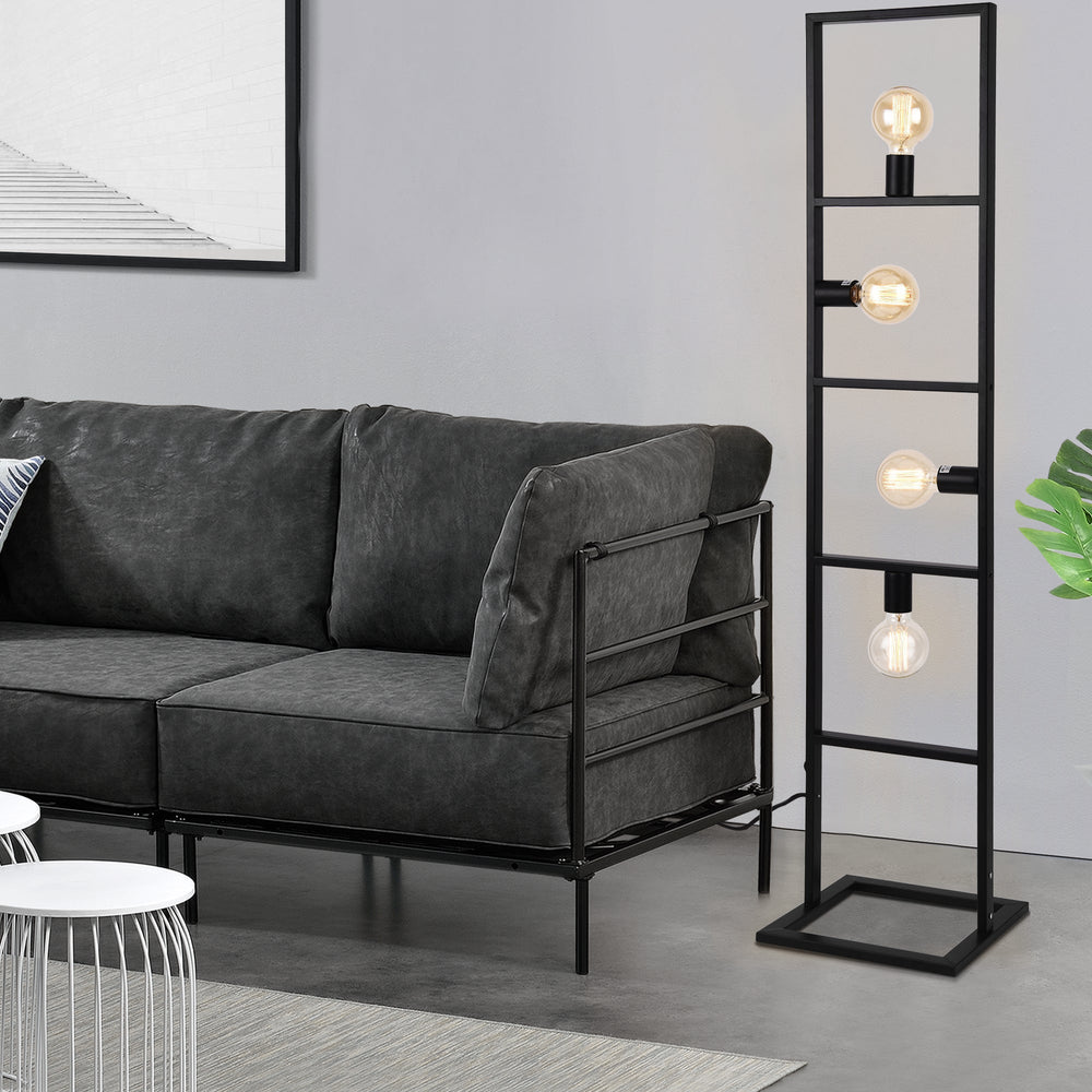 Golvlampa Plauen 142x31x31 cm Max 60W E27 lux.pro - premiumXL