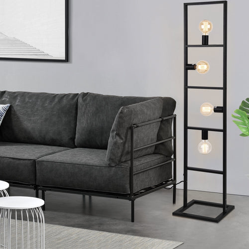 Golvlampa Plauen-142,5x31x31cm-metall-vit-230V-50Hz-i olika färger