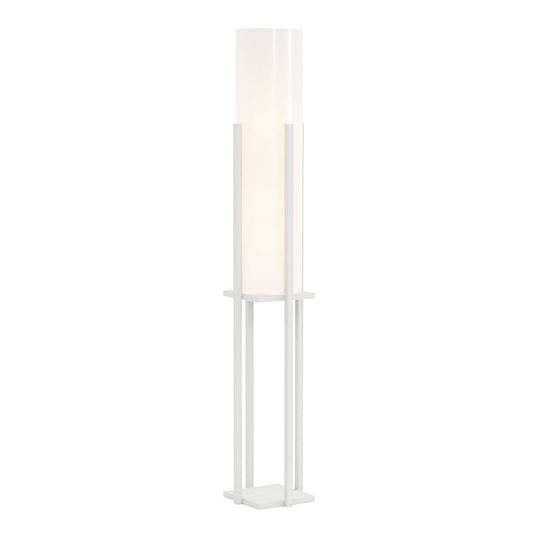 Golvlampa Gisborne med hylla i olika färger[lux.pro]