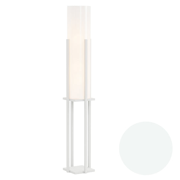 Golvlampa Gisborne med hylla i olika färger[lux.pro]