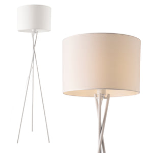Golvlampa Grenoble 154xØ38cm textil metall [lux.pro] välj modell