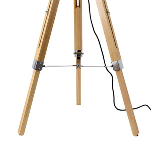 Golvlampa Karlsbad 145cm trä metall textil [lux.pro] välj modell