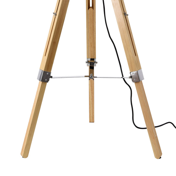 Golvlampa Karlsbad 145cm trä metall textil [lux.pro] välj modell