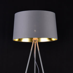Golvlampa Manchester lampskärm Ø45cm höjd150cm metall [lux.pro] välj modell