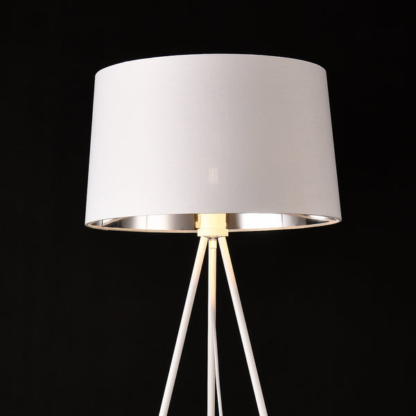 Golvlampa Manchester lampskärm Ø45cm höjd150cm metall [lux.pro] välj modell