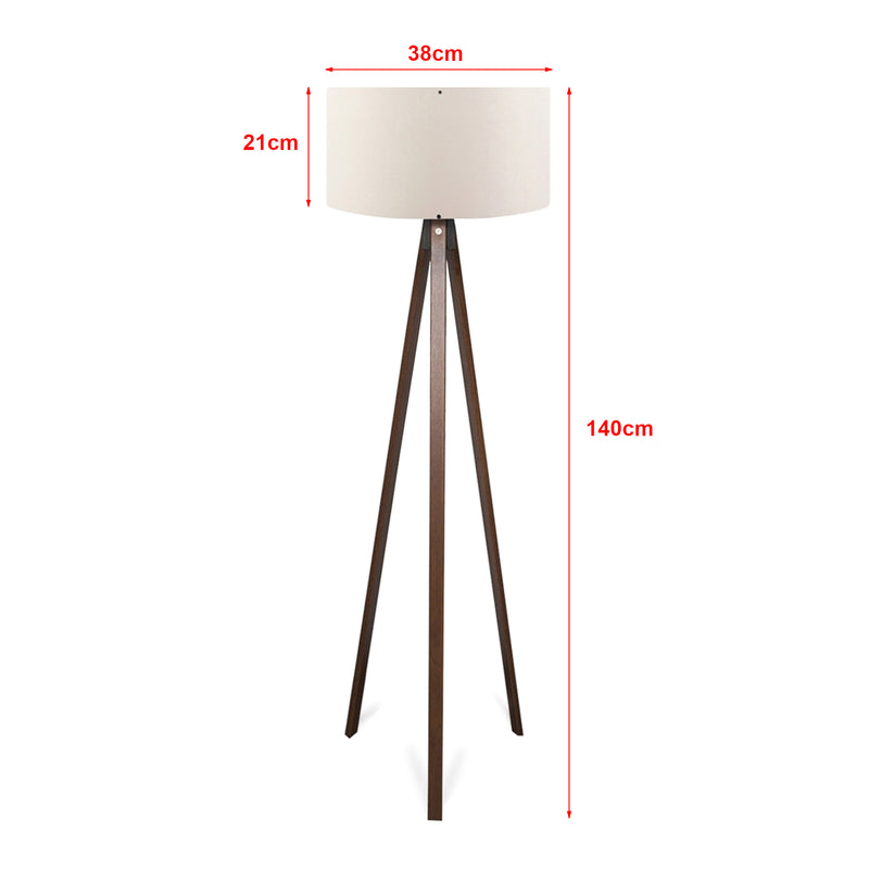 Måttskiss Golvlampa Newport i olika färger [lux.pro]