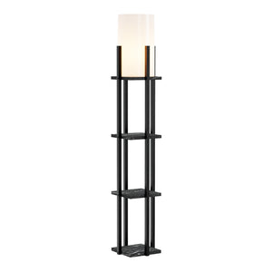 Stourbridge golvlampa med hyllor i olika färger[lux.pro]
