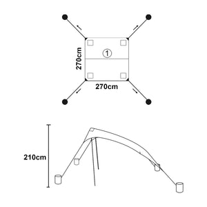 Bernheze strandtält [pro.tec]