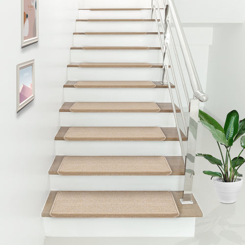 Trappstegsmatta set om 15 självhäftande 65x24 cm [en.casa] välj modell