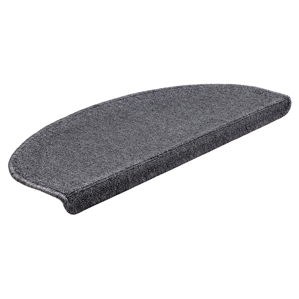 Trappstegsmatta set om 15 självhäftande halvmåne 65x24 cm [en.casa] välj modell