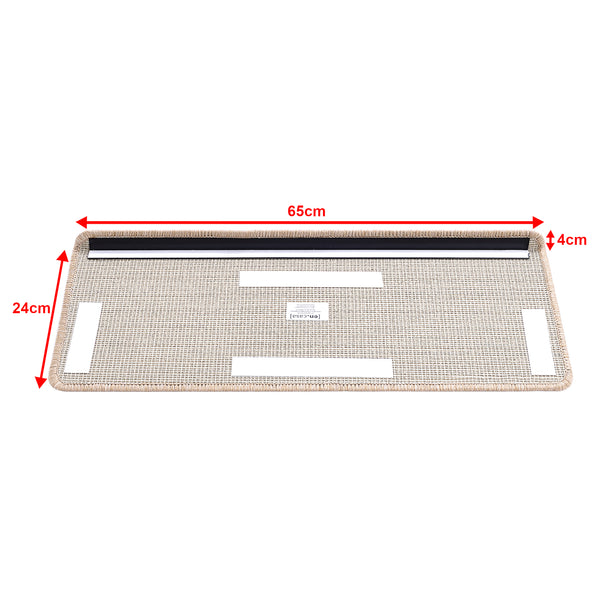 Trappstegsmatta set om 15 självhäftande 65x24 cm [en.casa] välj modell