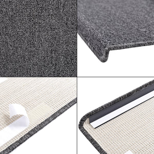 Trappstegsmatta set om 15 självhäftande 65x24 cm [en.casa] välj modell